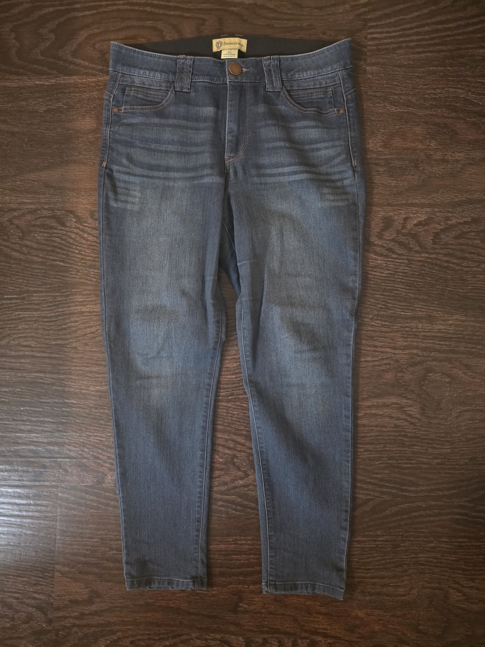 Democracy Ab Technology Women's Blue Skinny Jeans